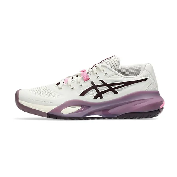 Giày Tennis/Pickleball Nữ Asics Gel Resolution X Wide 1042A278.250 Màu Trắng Tím Size 38