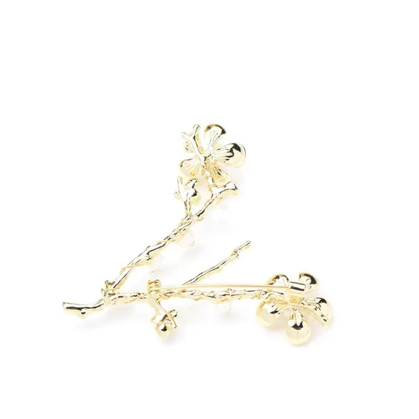 Cài Áo Nữ Meri Apricot Branch BR164 Màu Xanh