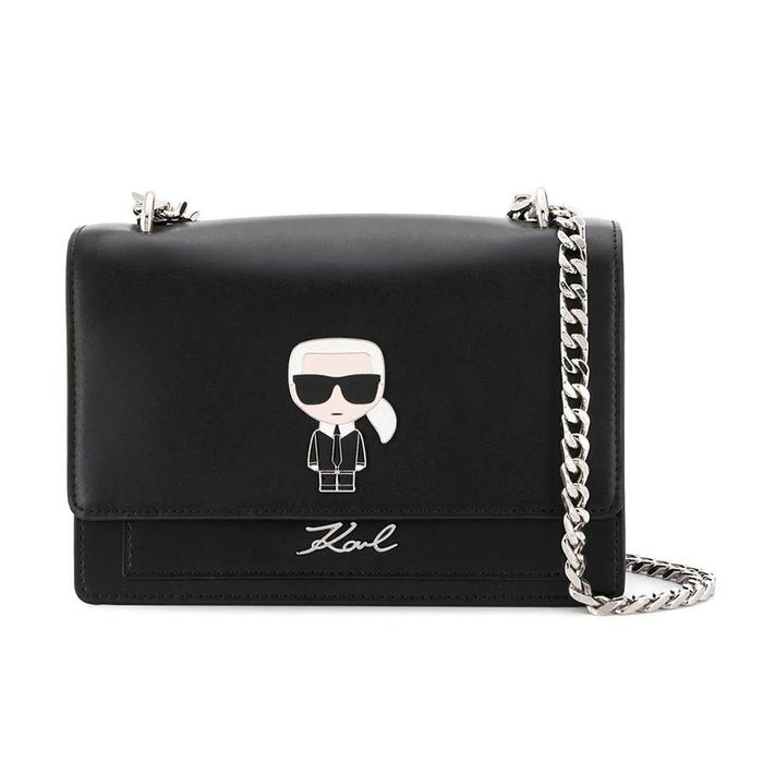 Túi Đeo Chéo Karl Lagerfeld K/Ikonik Shoulder Bag Màu Đen