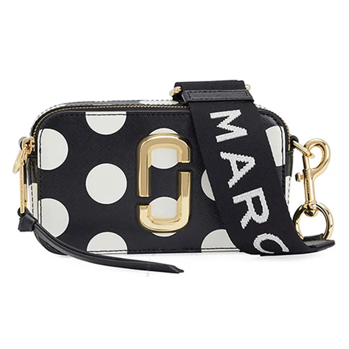 Túi Đeo Chéo Marc Jacobs Ladies The Snapshot Dot Camera Crossbody Bag M0014885-002 Màu Đen