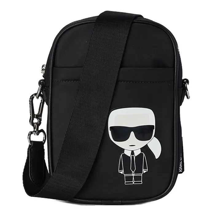 Túi Đeo Chéo Karl Lagerfeld K/Ikonik Nylon Crossbody Màu Đen