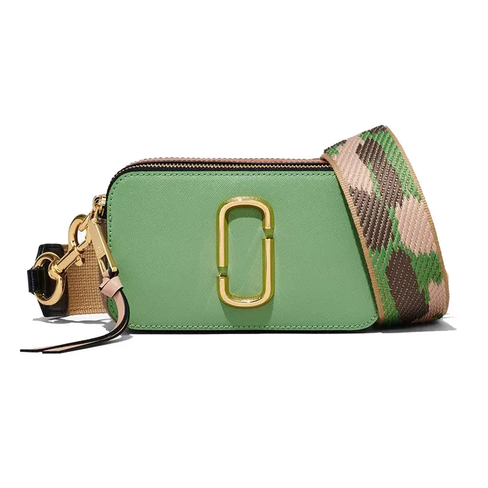 Túi Đeo Chéo Marc Jacobs Schultertasche The Snapshot Màu Xanh Green