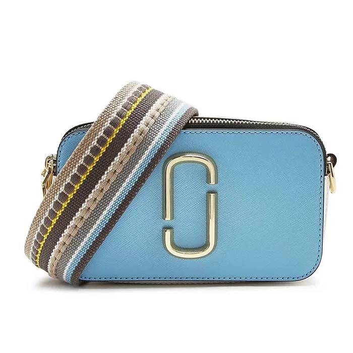 Túi Đeo Chéo Marc Jacobs The Snapshot Cross-Body Bag Màu Xanh Blue
