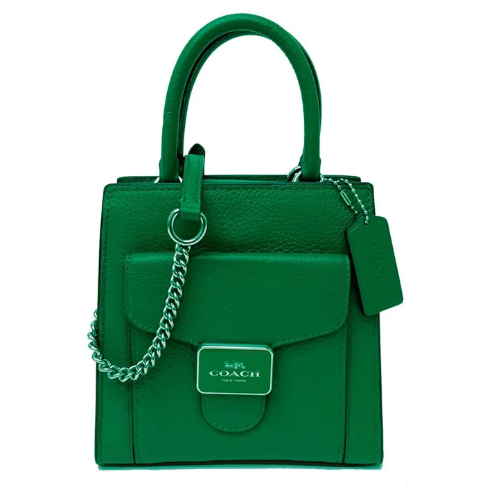 Túi Đeo Chéo Coach Mini Pepper Crossbody Màu Xanh Lá