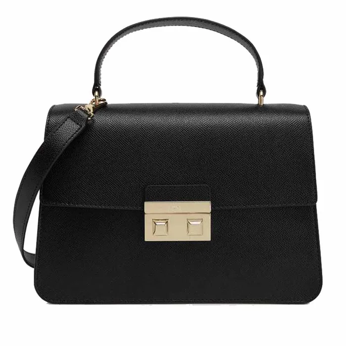 Túi Đeo Chéo Furla Bella S Top Handle Nero Màu Đen