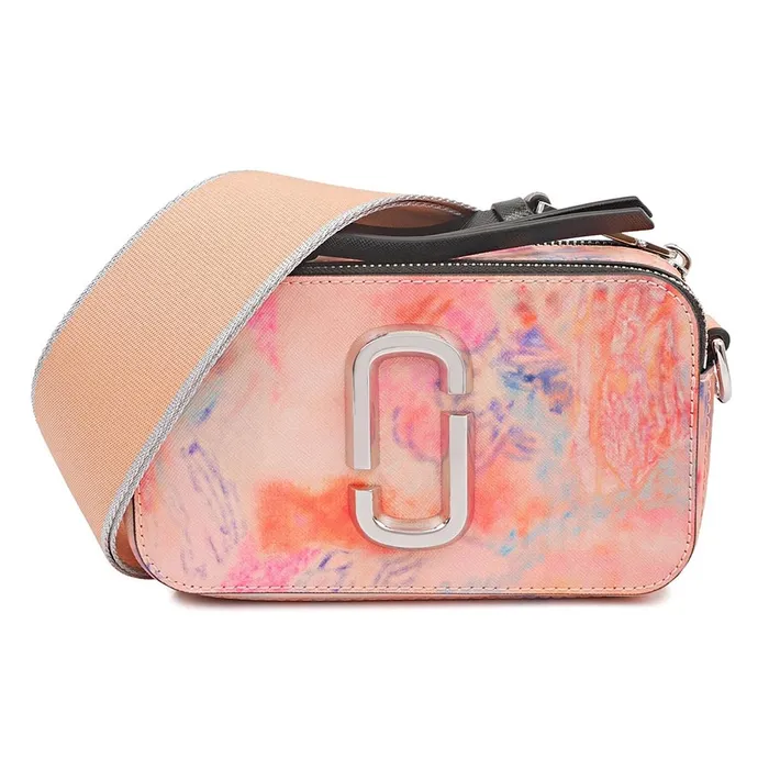 Túi Đeo Chéo Marc Jacobs The Snapshot Crossbody Bag Màu Hồng Cam