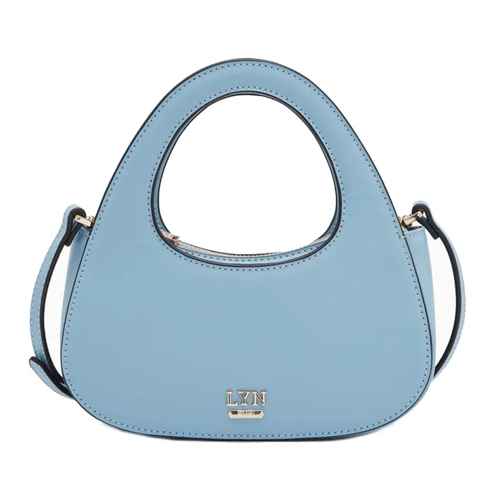 Túi Đeo Chéo Nữ Lyn Abigale Top Handle Handbags LL23FBF088 Màu Xanh Blue