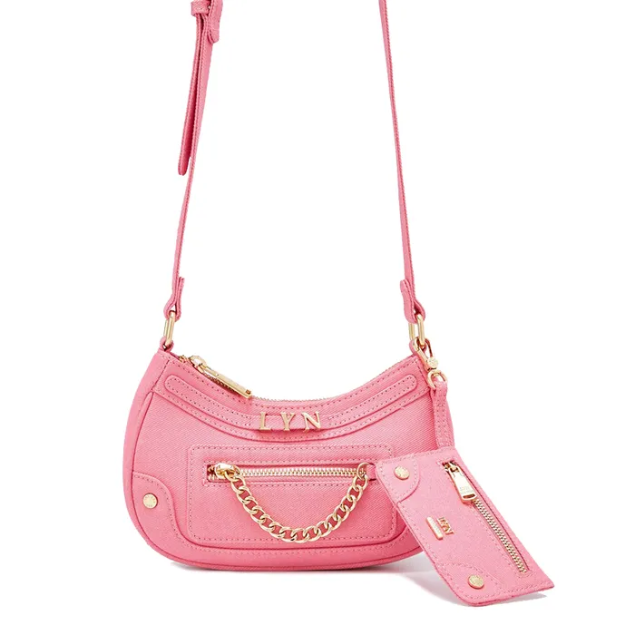 Túi Đeo Chéo Nữ Lyn Chella Denim S Crossbody Bags LL23FBF021 Màu