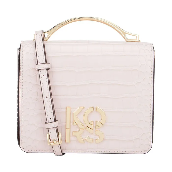 Túi Đeo Chéo Nữ Michael Kors MK Small Crocodile Embossed Convertible