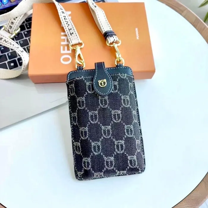 Túi Đeo Chéo Nữ TTWN BEAR TT2349 2345 Màu Đen Lưới Xám