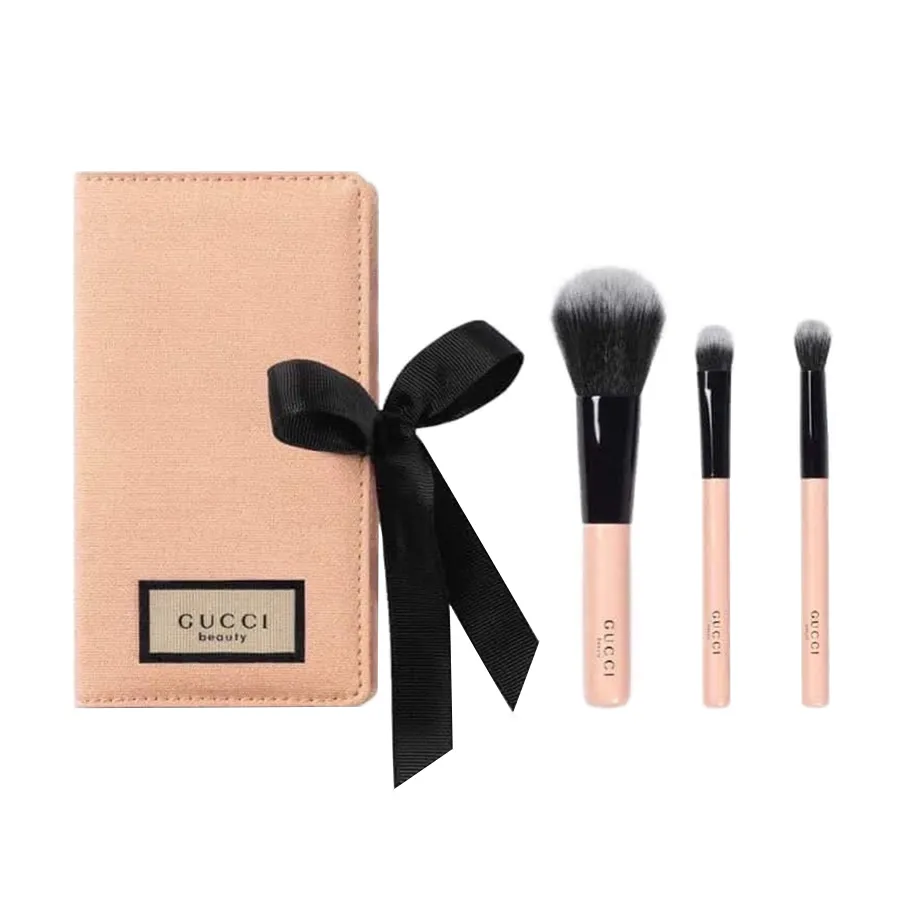 Bộ Cọ Trang Điểm Gucci Huayue Brush Set 3 Cây — quà tặng 20/10 chính hãng tại Vua Hàng Hiệu