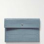 tui-cam-tay-alexander-mcqueen-envelope-croc-effect-leather-pouch-mau-xanh-blue